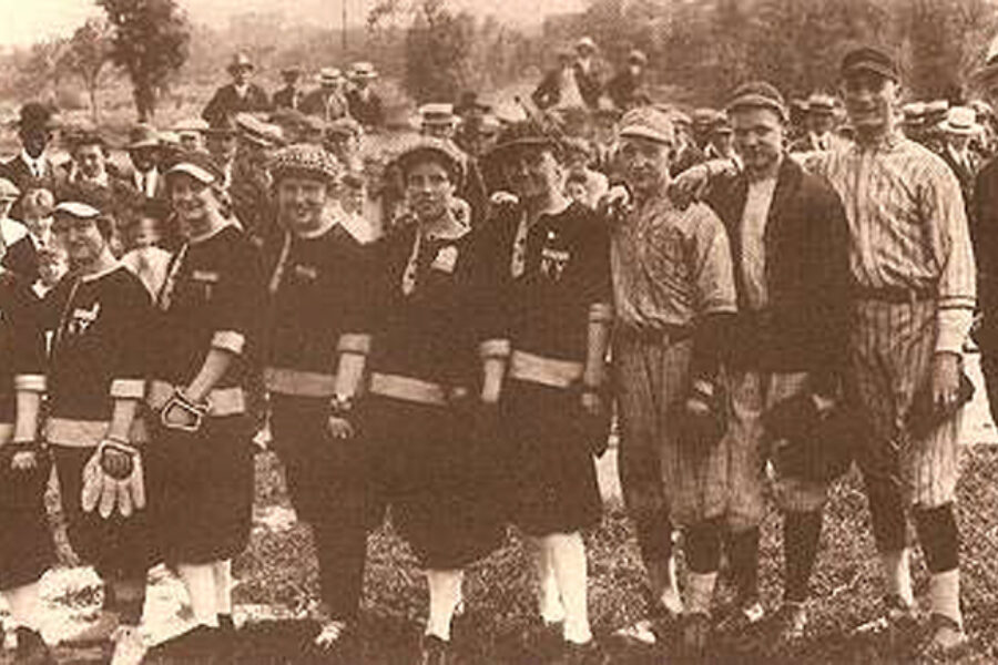 NY Bloomer Girls at A. J. & G. Park