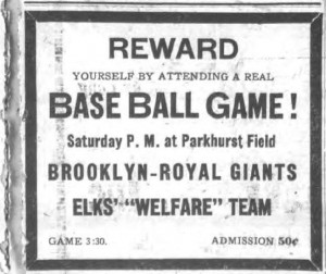 1923-06-15 Brooklyn Giants Game